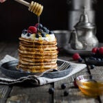 Tortitas caseras para desayunar.