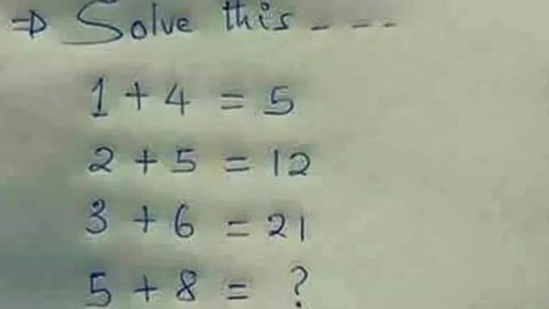 El profesor Cayetano Gutiérrez Pérez está dando mucho que hablar en Twitter con este problema matemático