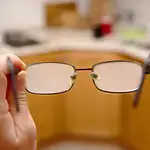 Imagen de unas gafas empañadas