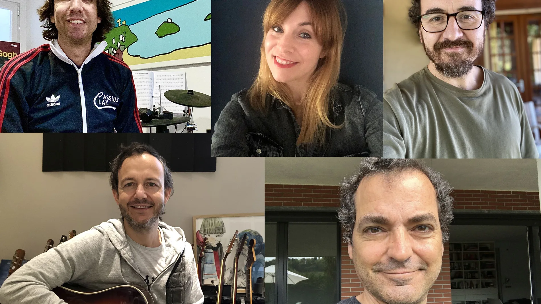 La Oreja de Van Gogh, en selfi desde casa