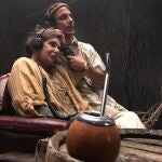 Lucas Ferraro junto a su madre Ana María Picchio en Vis a Vis el Oasis