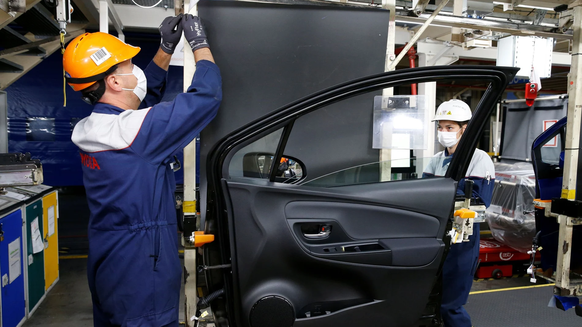 Toyota Motor Manufacturing France resumes operations after five week closure amid the coronavirus disease (COVID-19) outbreak