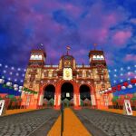 Recreación virtual de la Feria de Abril de Sevilla