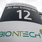Fachada del edificio de BionTech in Mainz (Alemania), que desarrollará los ensayos de la vacuna