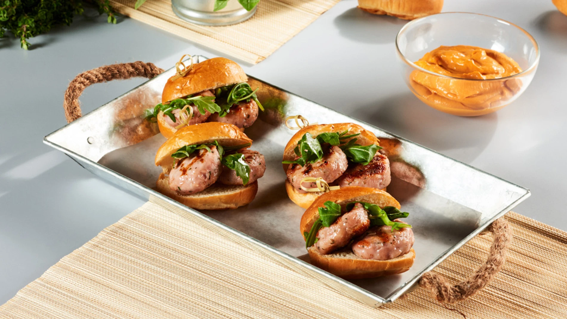 Hamburguesas de conejo