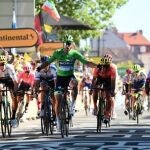 Peter Sagan levanta los brazos al ganar una etapa en el TourTOUR DE FRANCIA (Foto de ARCHIVO)10/07/2019