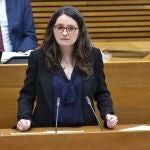 La vicepresidenta Oltra interviene en Les Corts