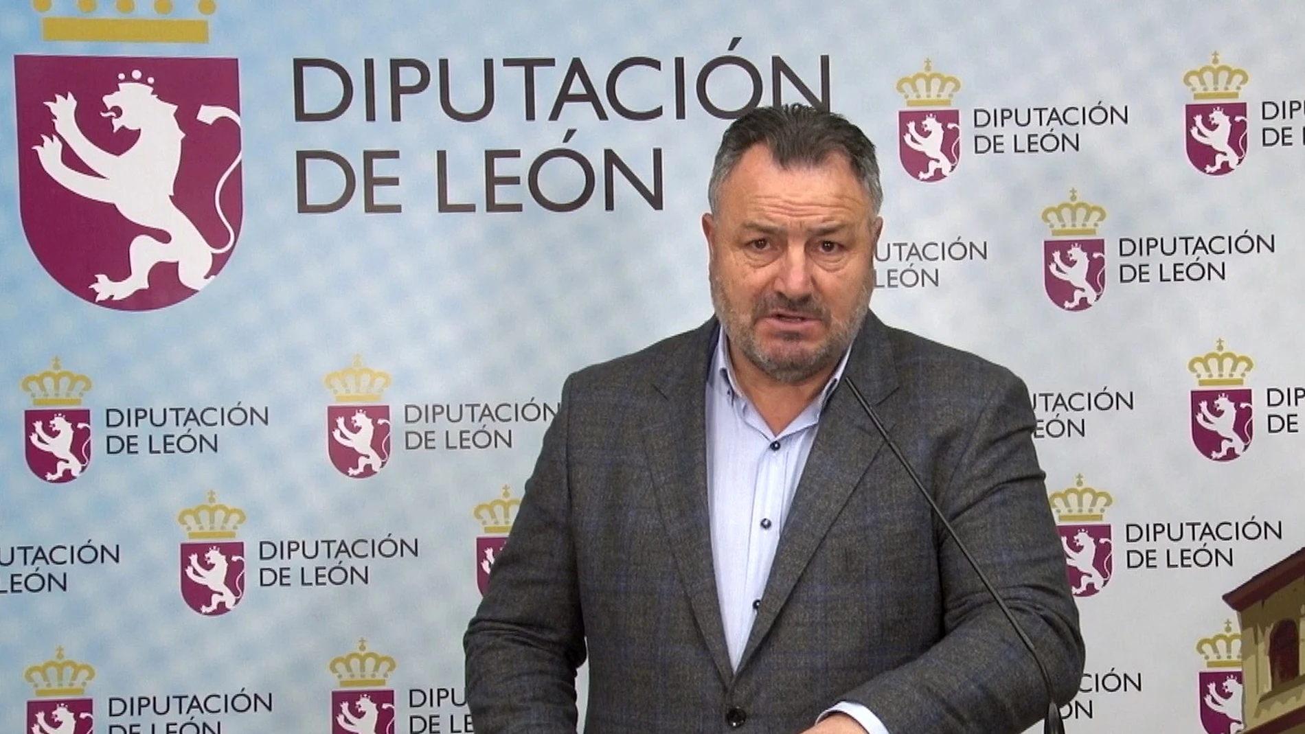 El presidente de la Diputación de León, Eduardo Morán