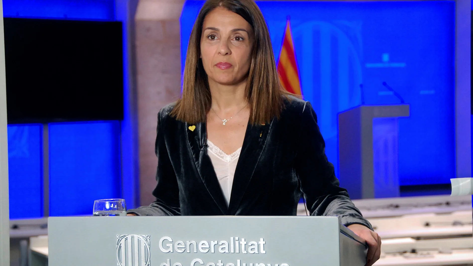 Rueda de prensa de Meritxell Budó