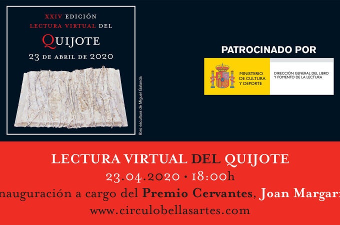 En directo: la Princesa de Asturias, la Infanta doña Sofía y Joan Margarit en la lectura del “Quijote”