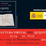 En directo: la Princesa de Asturias, la Infanta doña Sofía y Joan Margarit en la lectura del “Quijote”