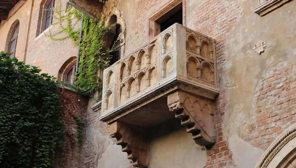 El Balcón de los Enamorados, en Verona.