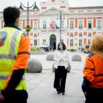 La presidenta de la Comunidad de Madrid, Isabel Díaz-Ayuso