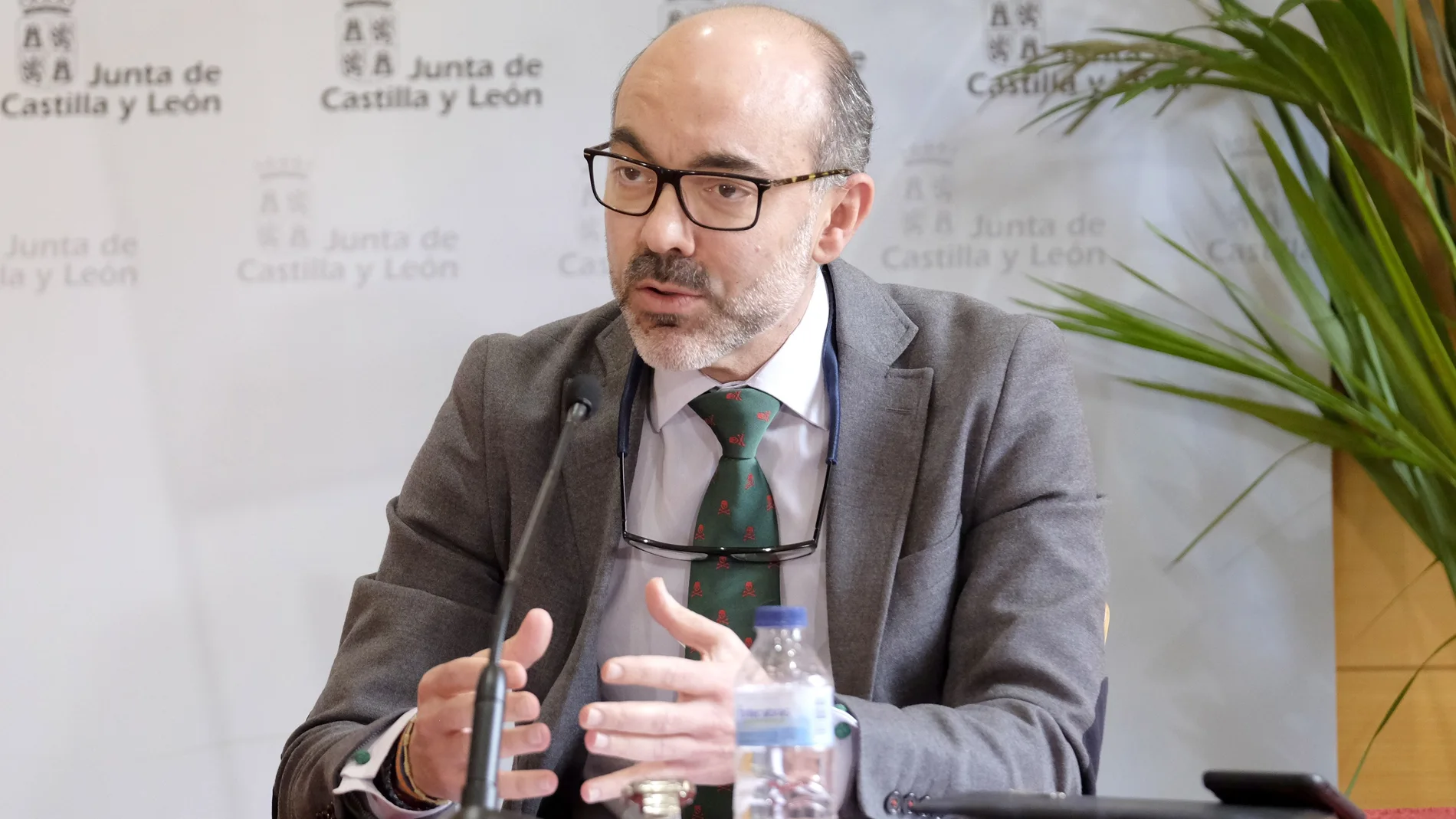El consejero de Cultura y Turismo, Javier Ortega