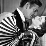 Clark Gable y Vivien Leigh en "Lo que el viento se llevó"