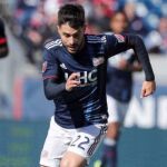 Carles Gil con los New England Revolution.