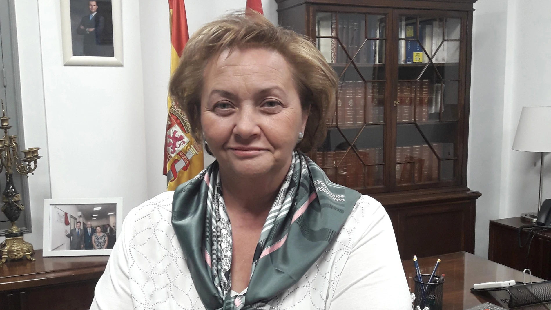 María Antonia Cruz, en una entrevista a La Razón