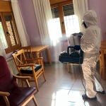 Tareas de desinfección de la Diputación de Ávila en residencias de la Tercera Edad en la provincia