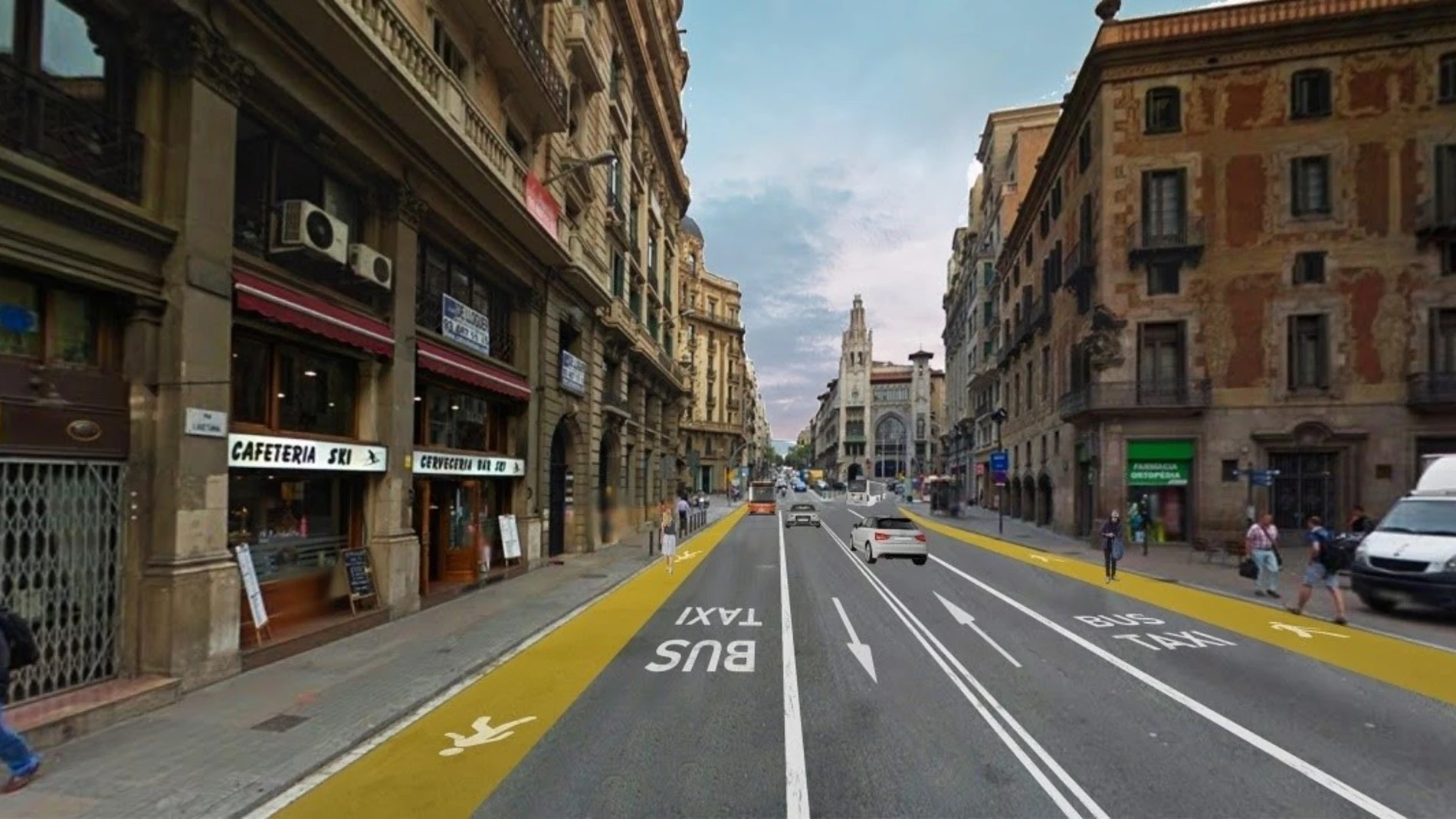 AMP.- Coronavirus.- Barcelona destinará los carriles laterales de la Gran Via y la Diagonal a peatones