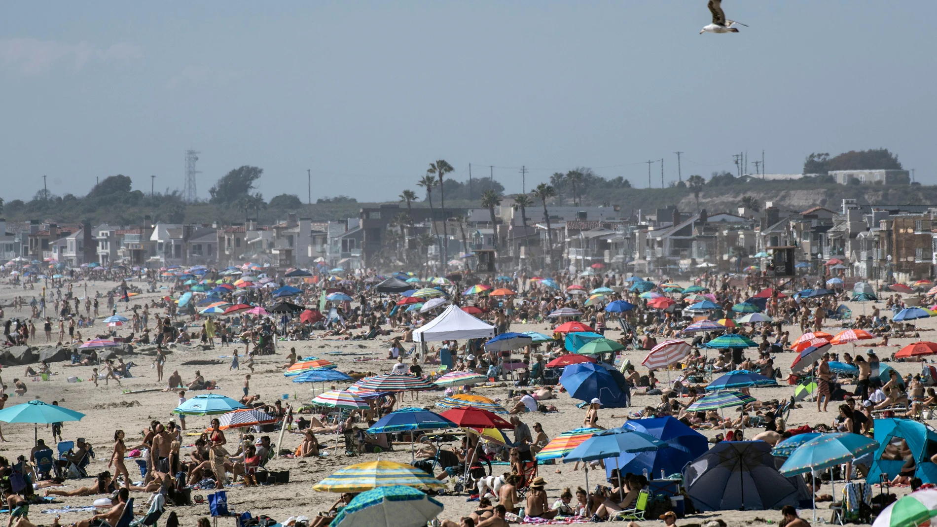 Heat waves hits California