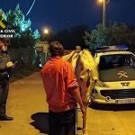 El agente denuncia al ciudadano detenido cuando paseaba a lomos de un caballoGUARDIA CIVIL27/04/2020