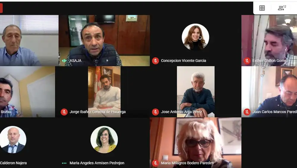 Reunión de los integrantes del Consejo Agrario de Palencia