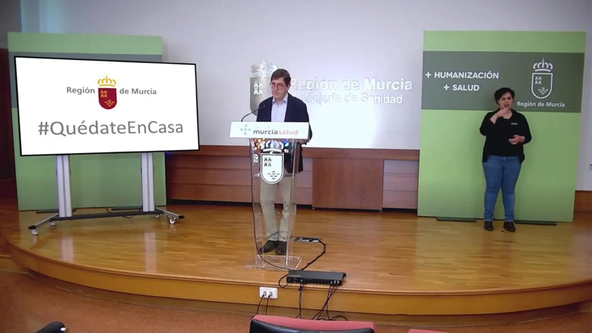 El consejero de Salud de la Región de Murcia, Manuel Villegas
