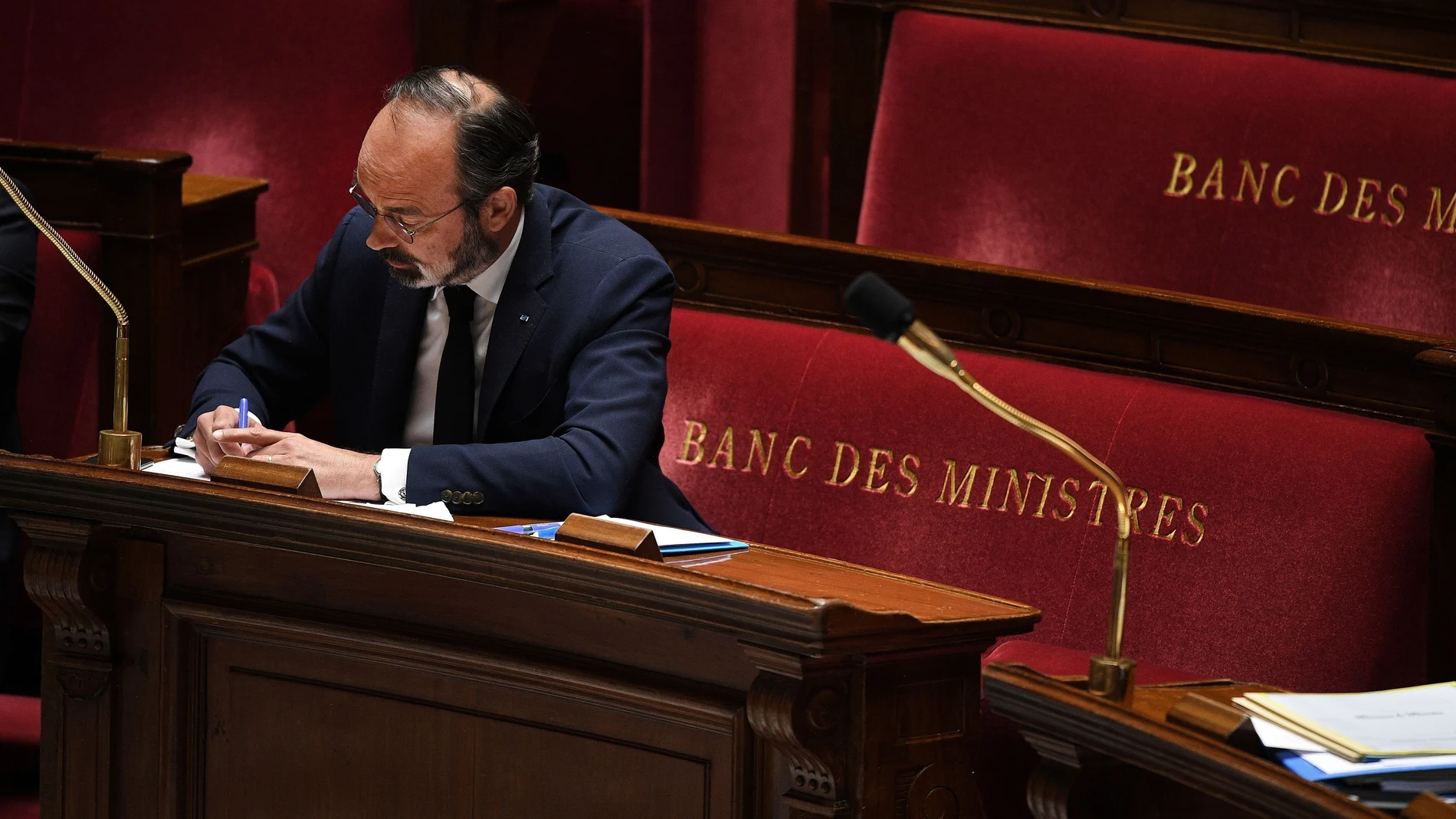 El primer ministro francés, Édouard Philippe, presentó este martes ante la Asamblea Nacional la hoja de ruta del Gobierno para volver a la normalidad