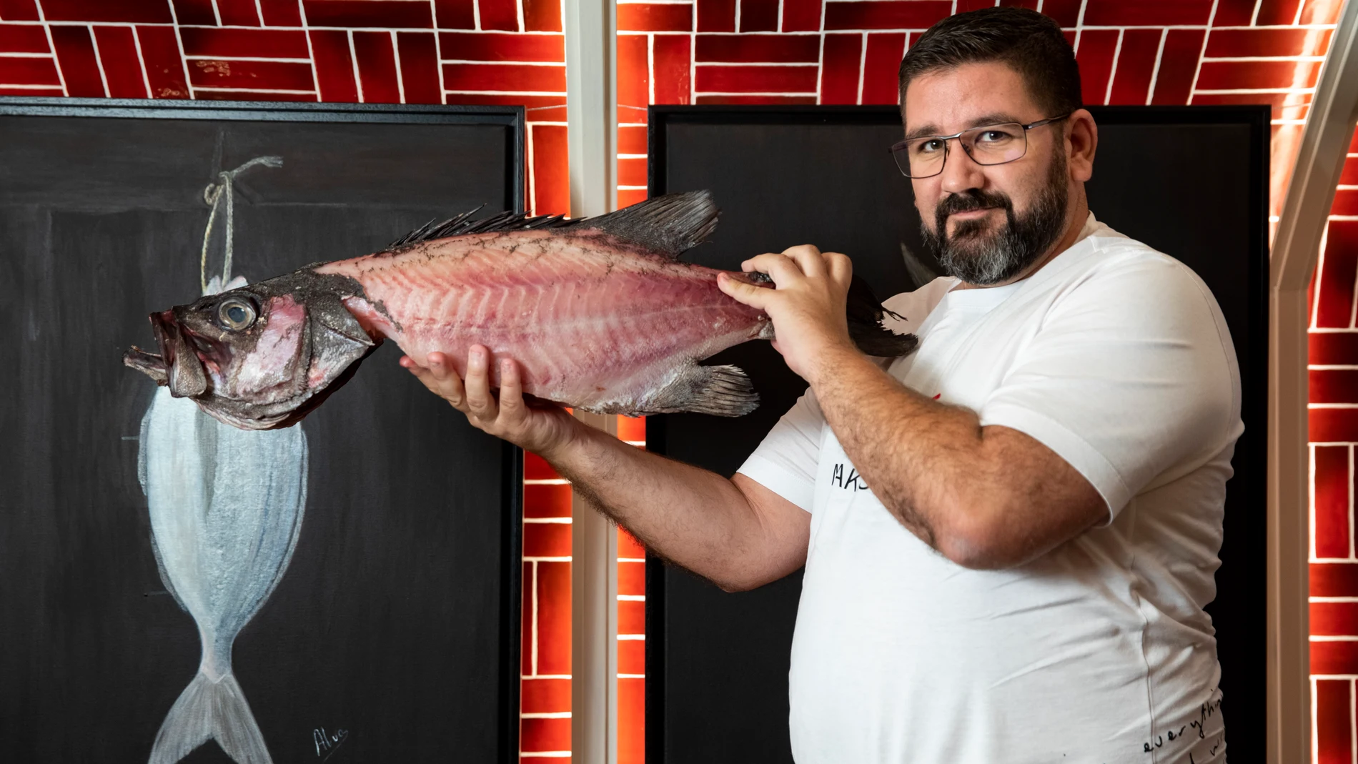 ENTREVISTA AL COCINERO DANI GARCIA EN SU NUEVO RESTAURANTE DE LA CALLE JORGE JUAN 10, "LOBITO DE MAR