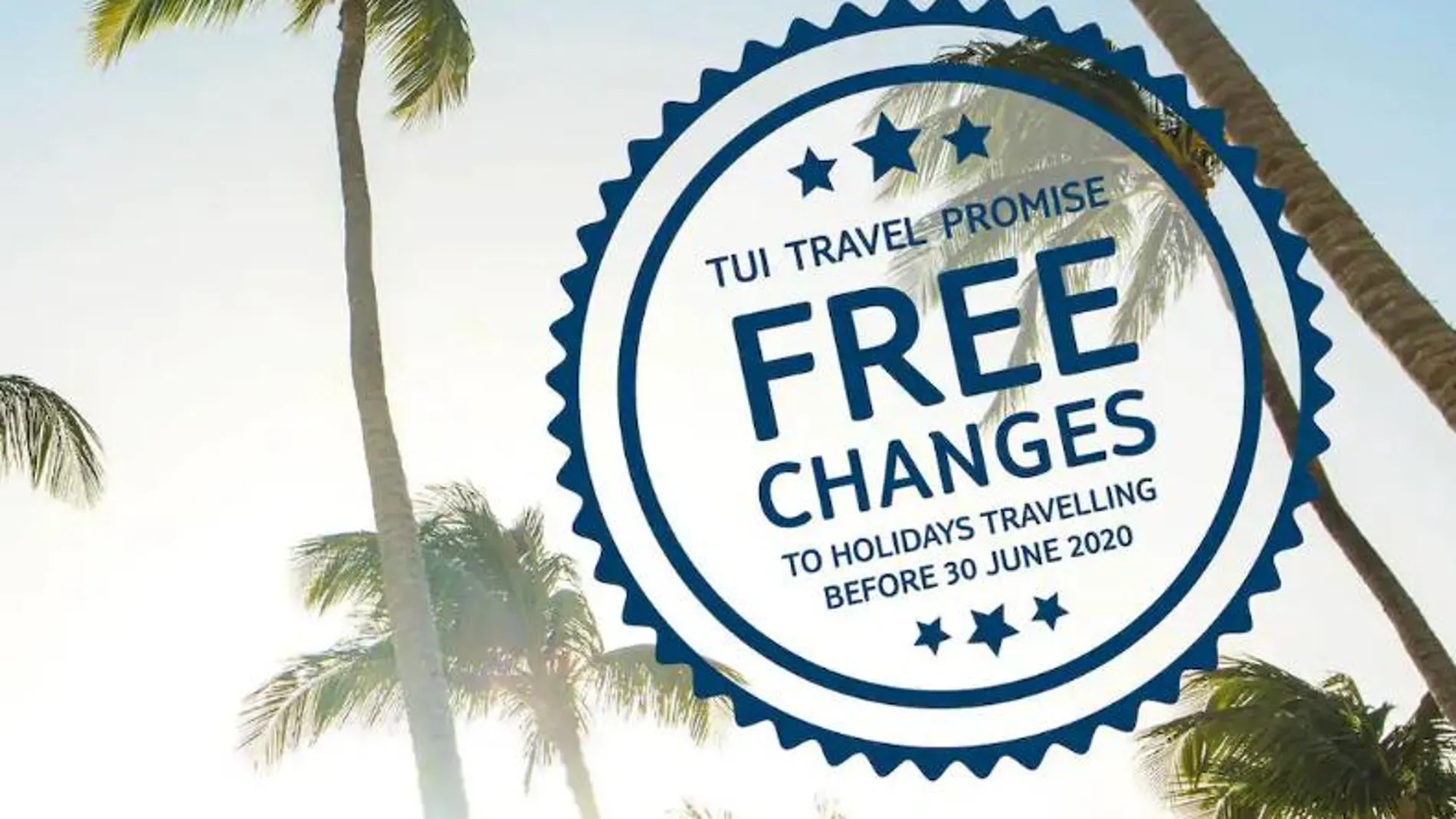 Imagen promocional de la página web de Tui