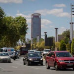 Tráfico en el centro de Sevilla