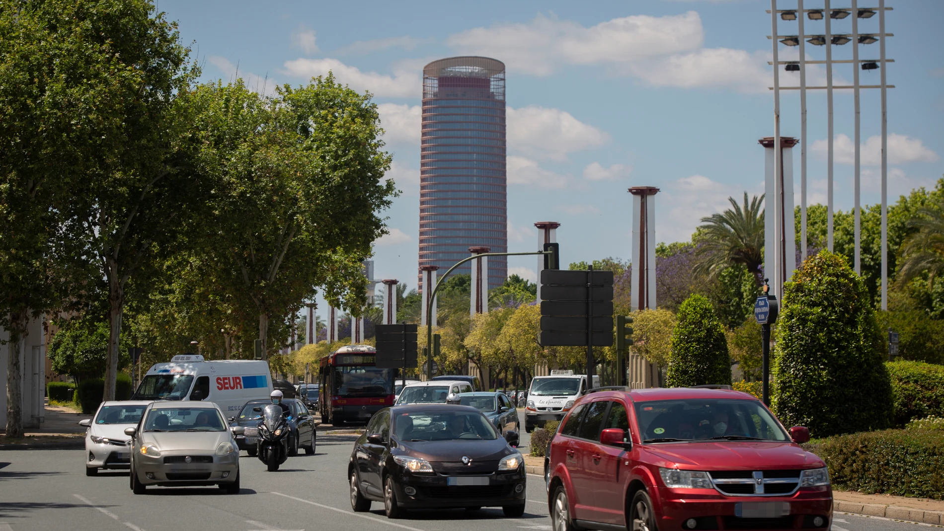 Sevilla durante el 46 día del estado de alarma