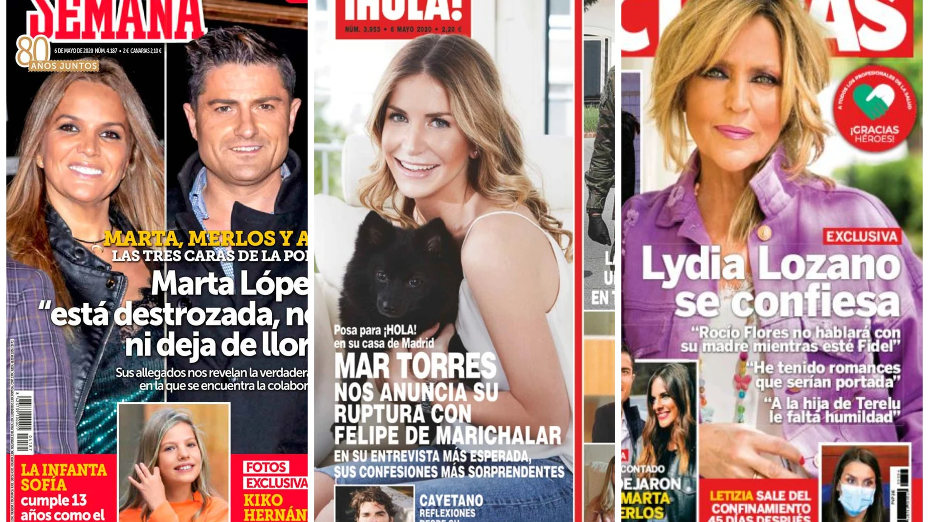 Portadas 29 de abril de 2020