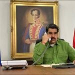 Nicolás Maduro, en el Palacio de MirafloresPRESIDENCIA DE VENEZUELA29/04/2020