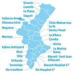 Las 24 zonas elegidas para la desescalada en la Comunitat Valenciana