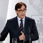 Health and Interior Ministers presser in Madrid