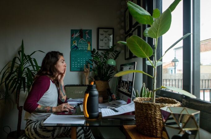 Empresas y autónomos recurren al teletrabajo durante el estado de alarma