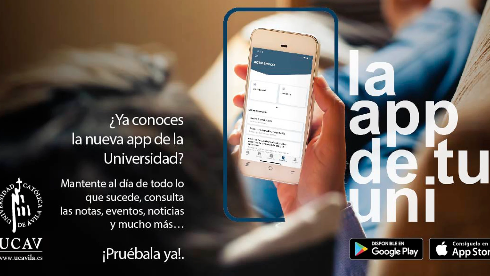 Nueva aplicación móvil de la UCAV