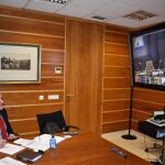 El consejero de Agricultura, Ganadería y Desarrollo Rural, Jesús Julio Carnero, participa en la Conferencia Sectorial telemática
