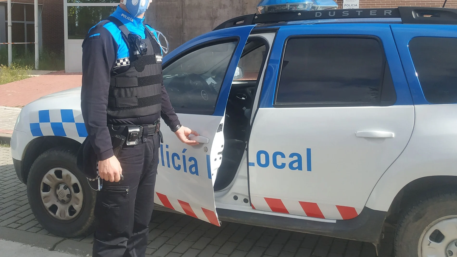 Miguel Crespo, policía local de la localidad vallisoletana de Laguna de Duero