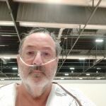 Jesús Garrido, ingresado durante más de un mes en el Pabellón 9 de Ifema