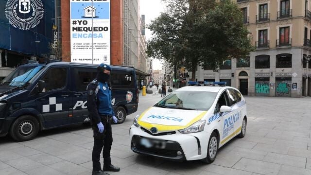 Coche patrulla de la Policía Municipal de MadridPOLICÍA MUNICIPAL DE MADRID02/05/2020