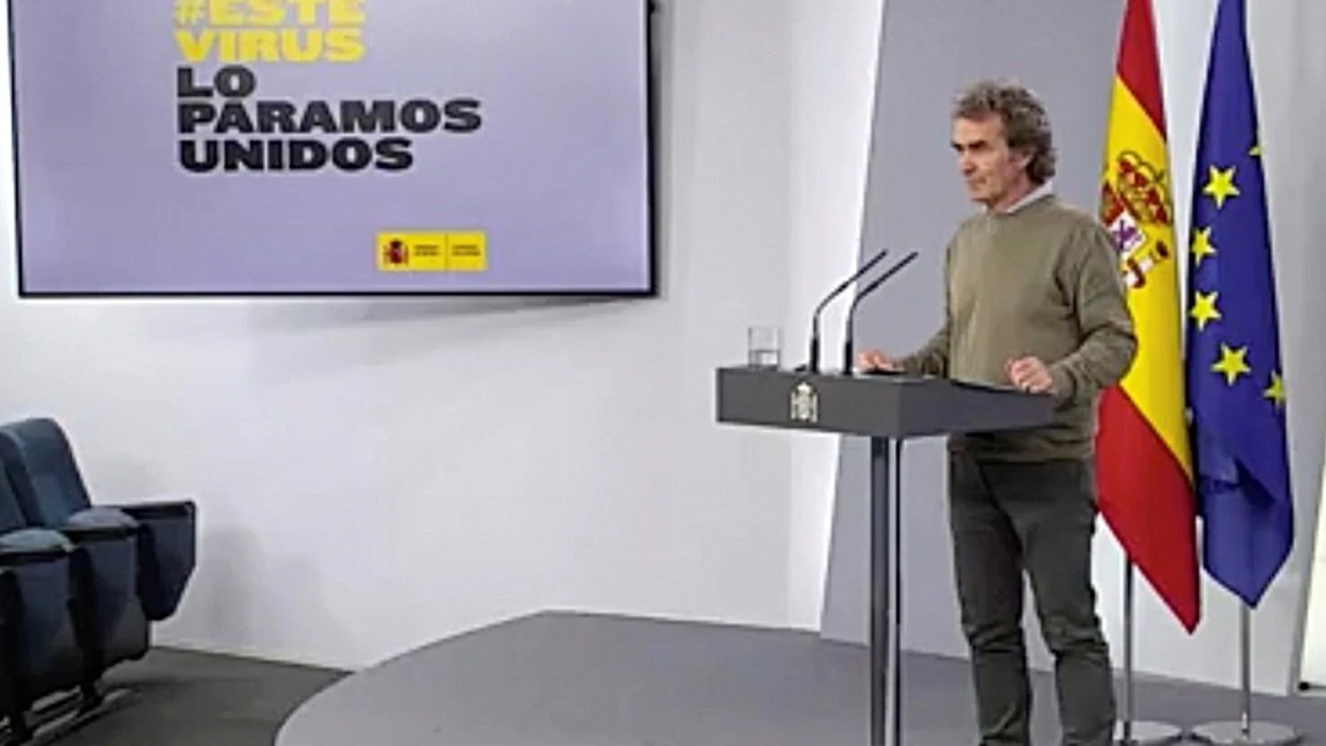 Rueda de prensa de Fernando Simón