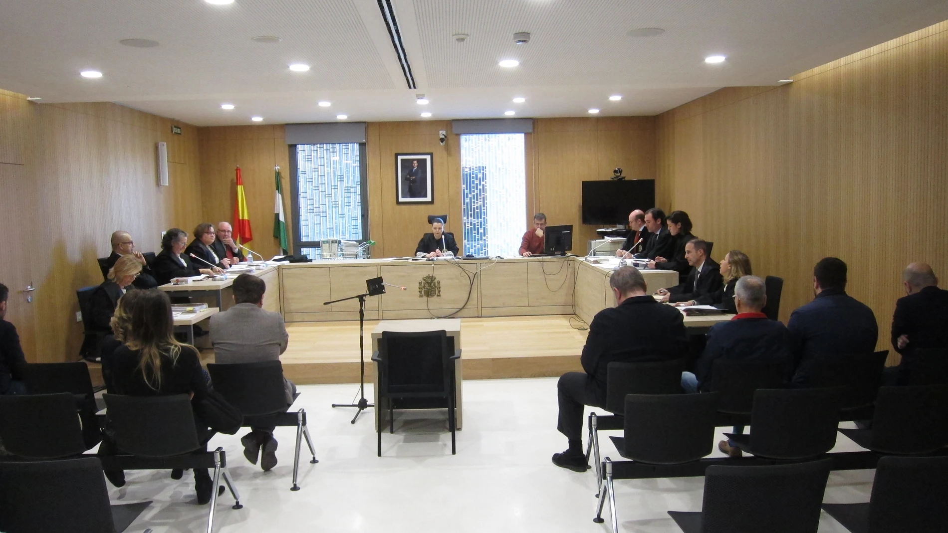 Celebración del juicio de los cursos de formación de la Junta en Córdoba