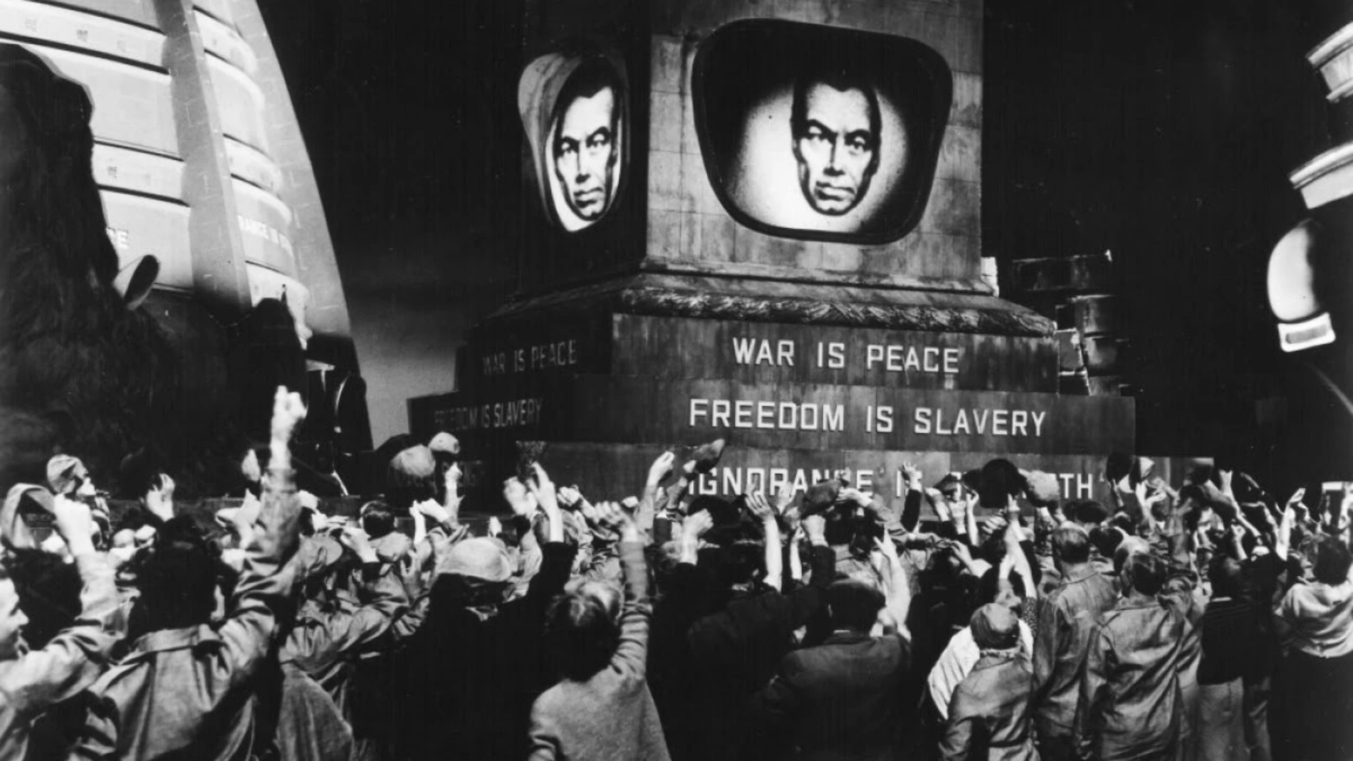 Michael Anderson llevó al cine, en 1956, esa extraña sociedad que imaginó Orwell en «1984»