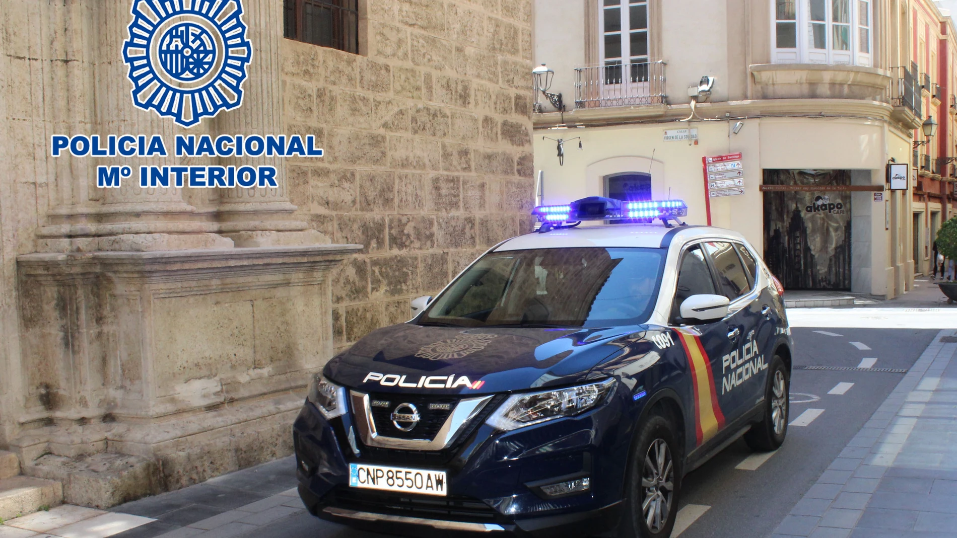 Almería.- Sucesos.- Detienen a un hombre que huía tras intentar robar en una farmacia