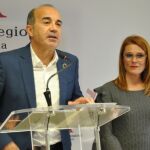 El diputado socialista Pedro López en la Asamblea Regional