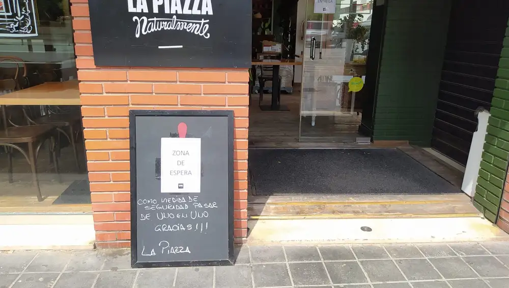 Pocos restaurantes han decidido hoy iniciar la desescalada