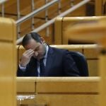 El ministro de Transportes, Movilidad y Agenda Urbana, José Luis Ábalos, tuvo que rectificar ayer para incluir el aeropuerto alicantino