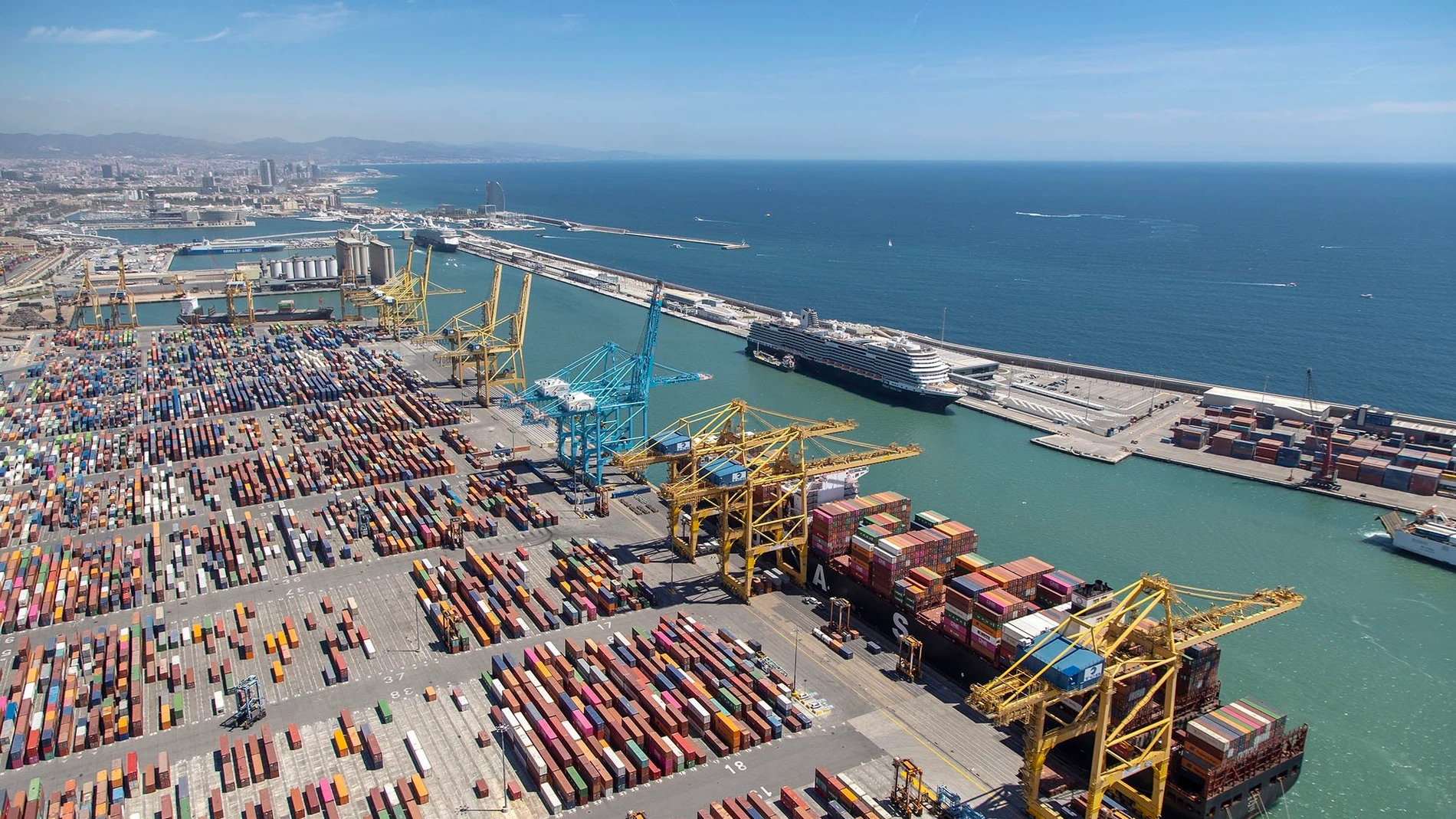 Coronavirus.- El Puerto de Barcelona firma una declaración a favor del transporte marítimo